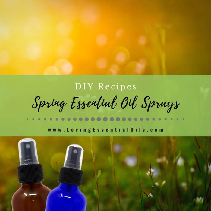 7 DIY Spring Essential Oil Spray Recipes for Natural Air Freshening