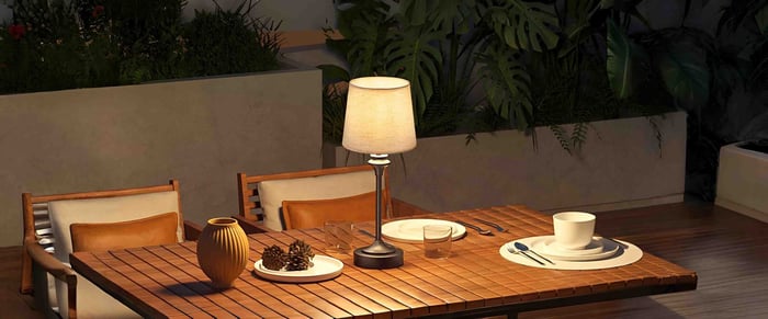 Outdoor Table Lamps: How to Choose the Right Lighting for a Warm, Inviting Outdoor Space