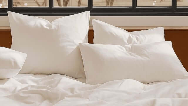 Wool Comforter and Organic Cotton Sheets