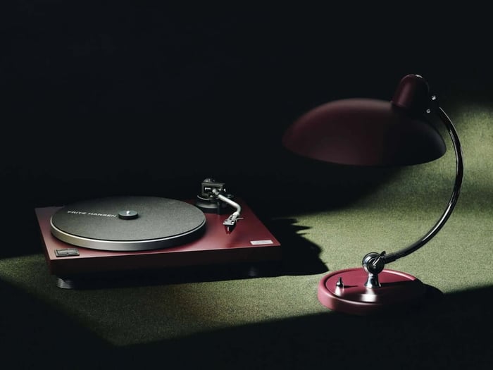 Fritz Hansen and Technics Unite in Elegant Burgundy Collaboration