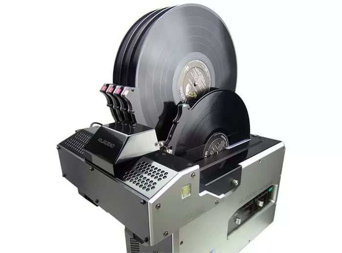Klaudio Unveils Five-Record Automatic Loader for KD-CLN-LP200T Vinyl Cleaner
