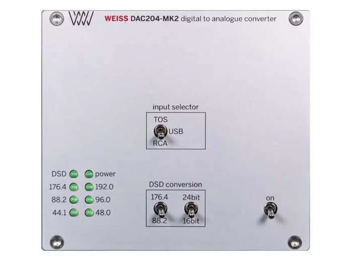 Weiss DAC204 MK2: Swiss Precision DAC Featuring ES9028PRO Chip