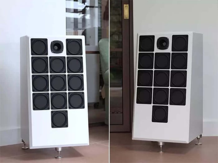Etude Tri-Linear Array: Compact Floorstanding Speakers with Tri-Linear BMR Arrays from CML Music