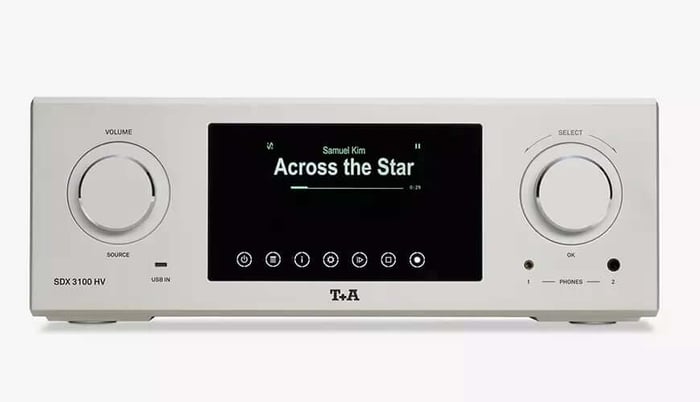 T+A SDX 3100 HV: High-End Preamplifier with Built-in DAC and Streamer