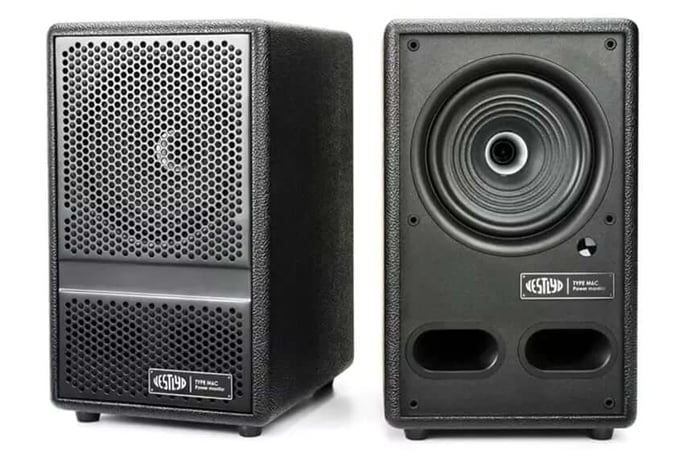Vestlyd M6C Active: Compact Active Speakers with HDMI, USB-C & Phono Stage