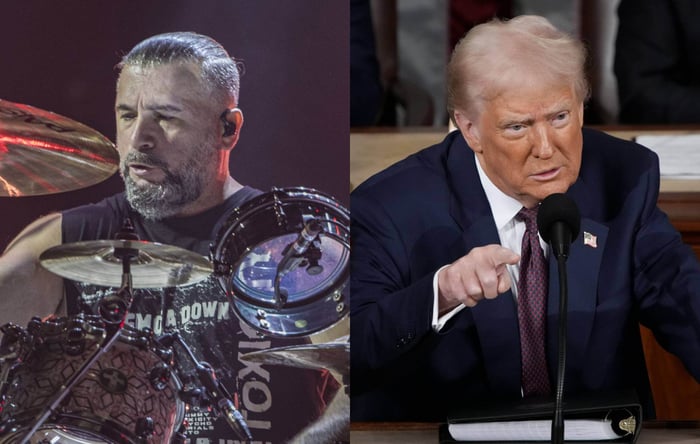 John Dolmayan of System Of A Down Claims Trump Restores Sanity to US Politics