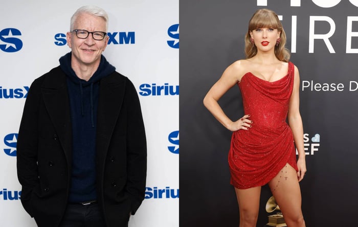 Anderson Cooper’s Hilarious Dramatic Reading of Taylor Swift’s ‘Wood’ on New Year’s Eve