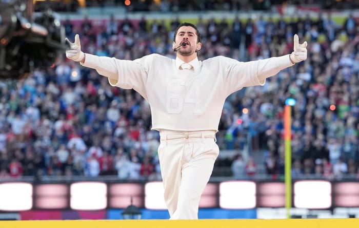 Bad Bunny’s Super Bowl Halftime Show Draws 128.2 Million Viewers, Ranking Fourth Largest Ever