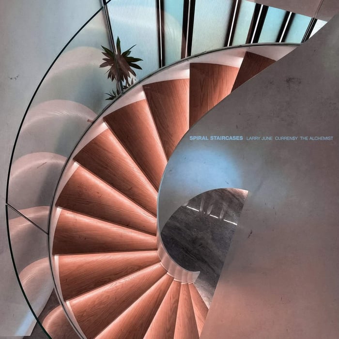 Spiral Staircases Album Review: Larry June, Curren$y, and The Alchemist
