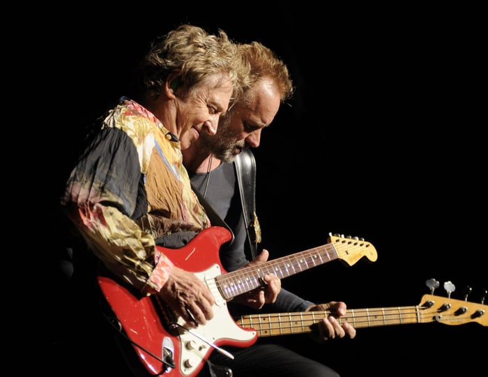 Andy Summers and Stewart Copeland Sue Sting Over Police Royalties