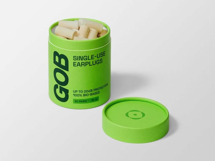 Biodegradable Noise-Cancelling Mycelium Earplugs Tackle Plastic Waste Crisis