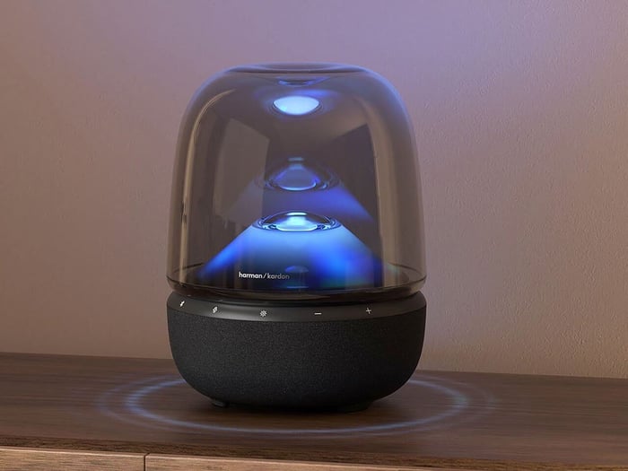 Harman Kardon Aura Studio 5 Revives Iconic Design with Modern Glow and Immersive Sound