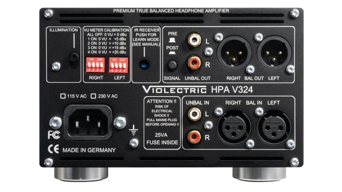 Analog Powerhouse: Violectric V324 Amplifier for the Most Demanding Headphones