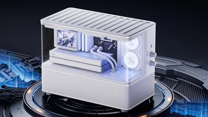 Edifier’s Huazai New Cyber Speaker: A Quirky PC-Like Speaker Displaying Your Computer Stats