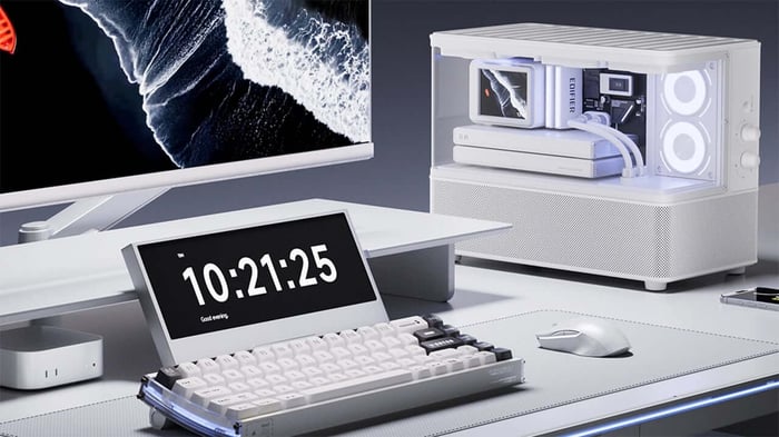 Edifier New Cyber Speaker: A Quirky PC-Lookalike That Shows Your Computer Stats