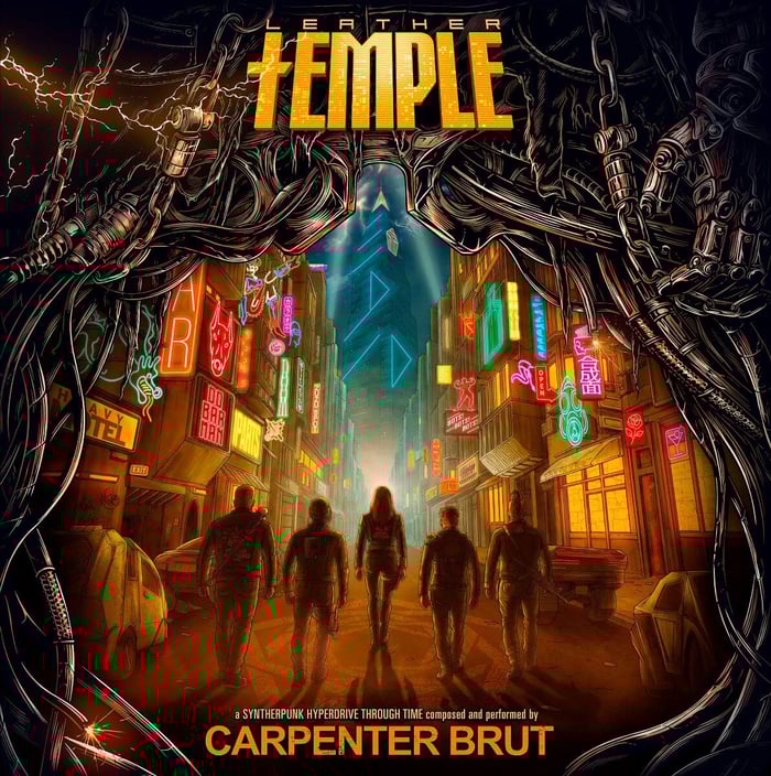 Leather Temple Review: Carpenter Brut’s Neon Cathedral Is Too Loud to Pray In