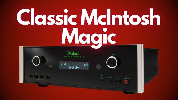 McIntosh DS200 Streaming DAC Review: Classic Design Meets High-Resolution Audio