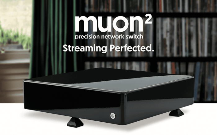 Muon2 Precision Network Switch by Network Acoustics: Elevating Streaming Sound Quality