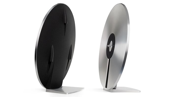 Futuristic Vinyl: Miniot Wheel 3 Vertical Turntable with Optical Needle and Space-Age Design