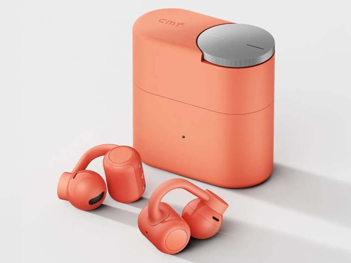 CMF Clip Pro Open-Ear Buds Feature Charging Case Dial for Calls