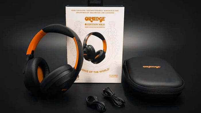 New Noise-Cancelling Headphones: Orange O Edition Mk II Lacks Orange Flair