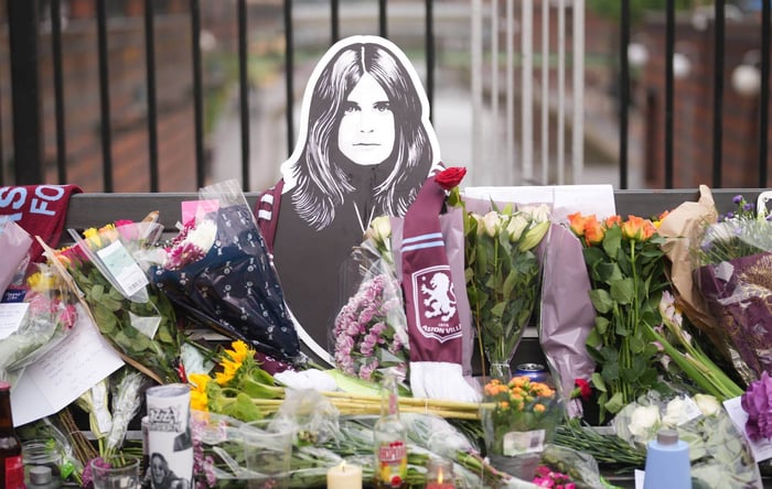Ozzy Osbourne Tributes and Flowers Preserved for Family Keepsake