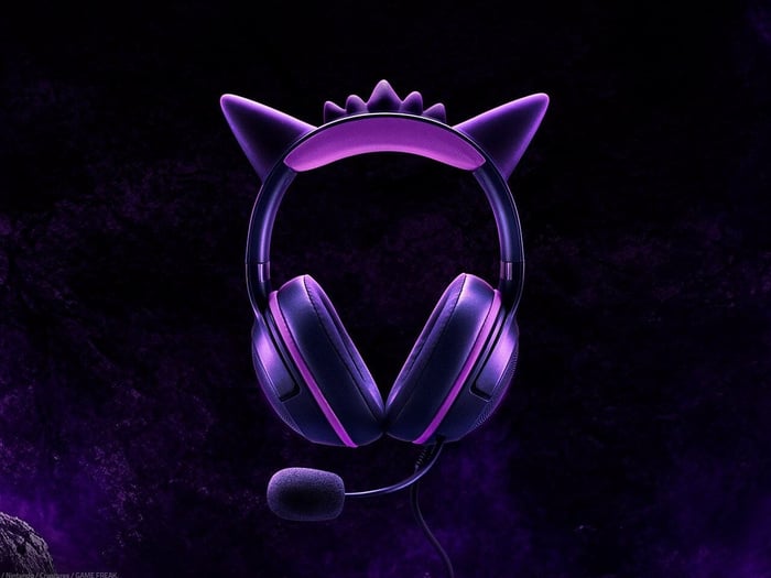 Razer Kraken Kitty V2 Gengar Edition: Pokémon’s Ultimate Gaming Headset