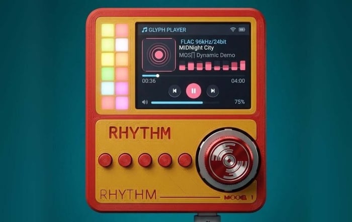 RHYTHM Music Player Revives Focused Listening in the Smartphone Era