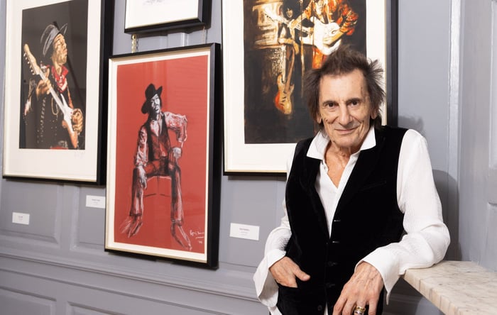 Jimi Hendrix Exhibition: Ronnie Wood on Art and Stones’ Return