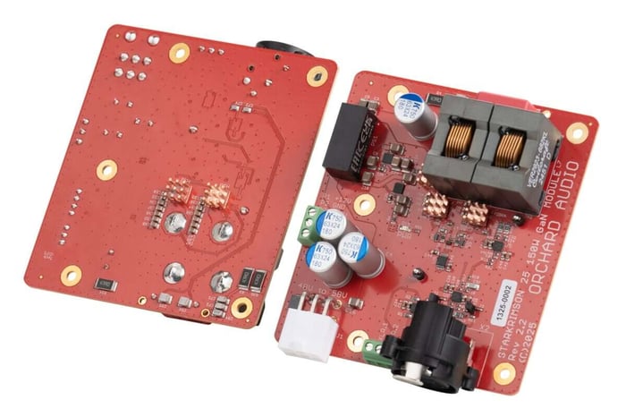 Orchard Audio Launches Starkrimson 25 Mono Premium: Advanced GaN Audio Amplifier