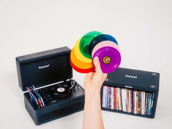 The $50 Tiny Turntable That Makes Vinyl Collecting Fun Again