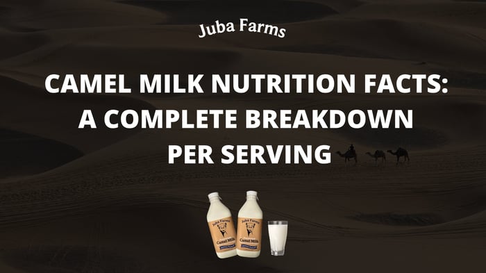 Camel Milk Nutrition Facts: A Complete Breakdown Per Serving