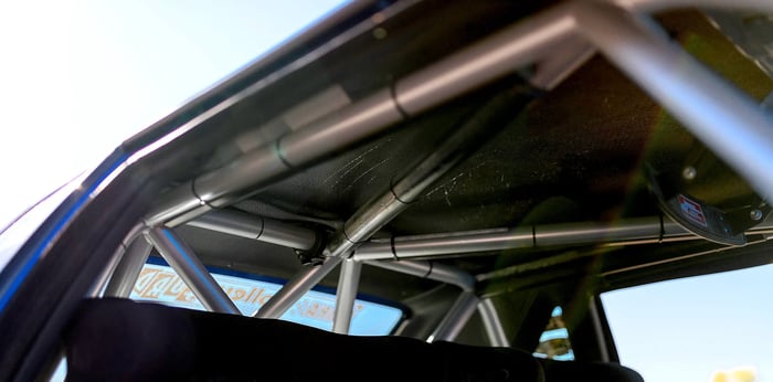 Roll cage design by Detroit Speed ensuring safety and structural integrity. In addition to safety, roll cages stiffen a chassis for improved handling and performance.