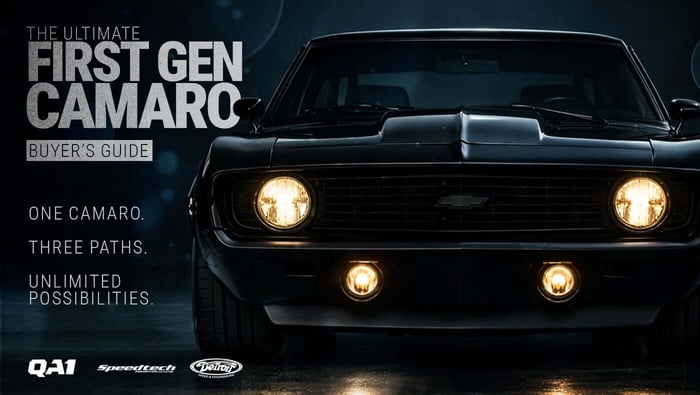 Building a Better First Gen Camaro: QA1, Speedtech & DSE