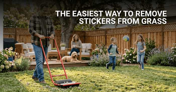 Easy Ways to Remove Stickers from Grass
