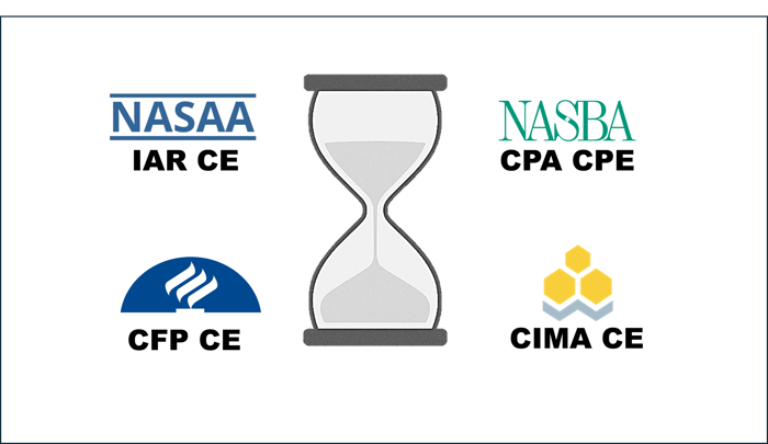 Best CFP CE Also Provides Credit For IARs, CPAs, CIMAs