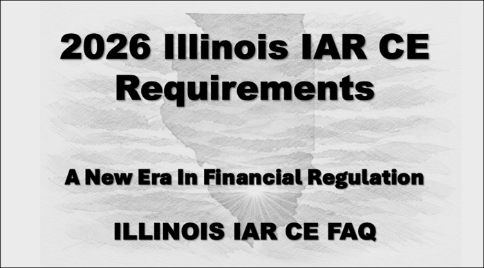 Illinois IAR CE Requirements And NASAA's Model CE Rule