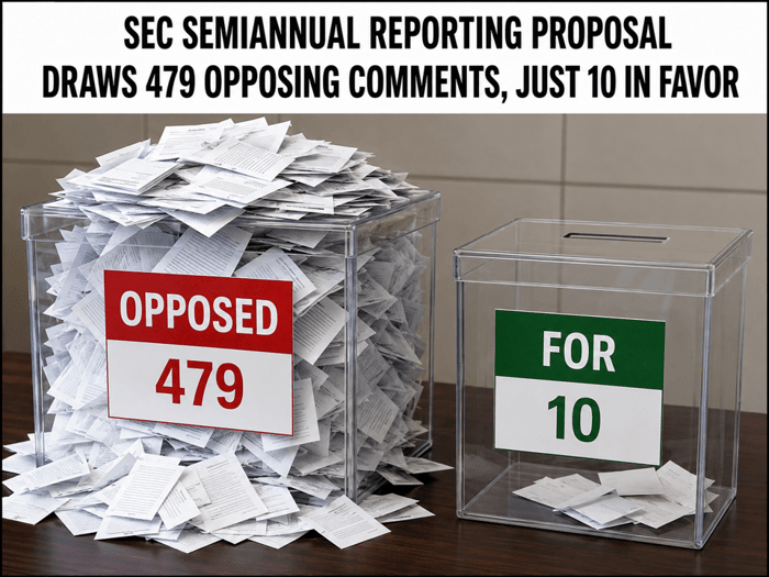 SEC proposal for semiannual reporting