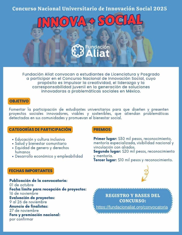 Concurso Nacional Universitario de Innovación Social 2025