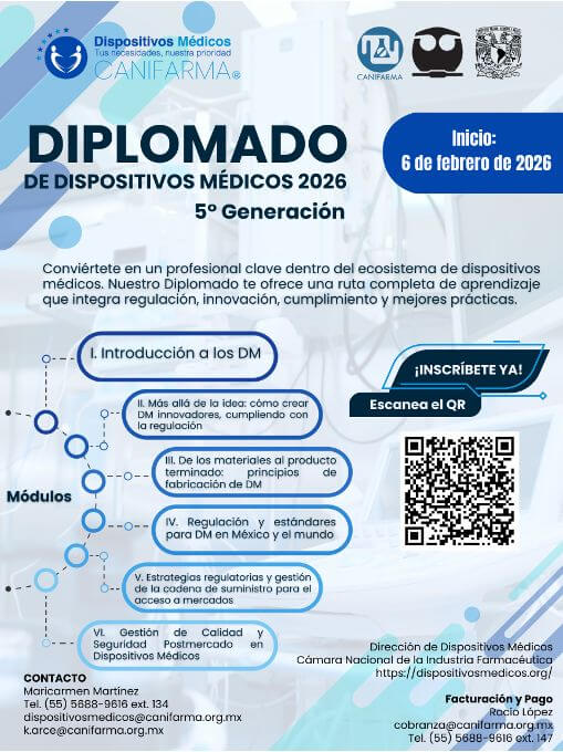 Diplomado de Dispositivos Médicos 2026