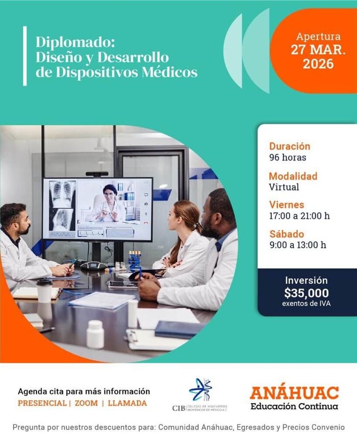 Diplomado en Diseño y Desarrollo de Dispositivos Médicos