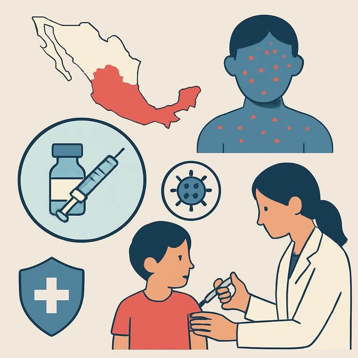 Sarampión en México: El Llamado del Gobierno Federal por 15 Millones de Vacunas Adicionales