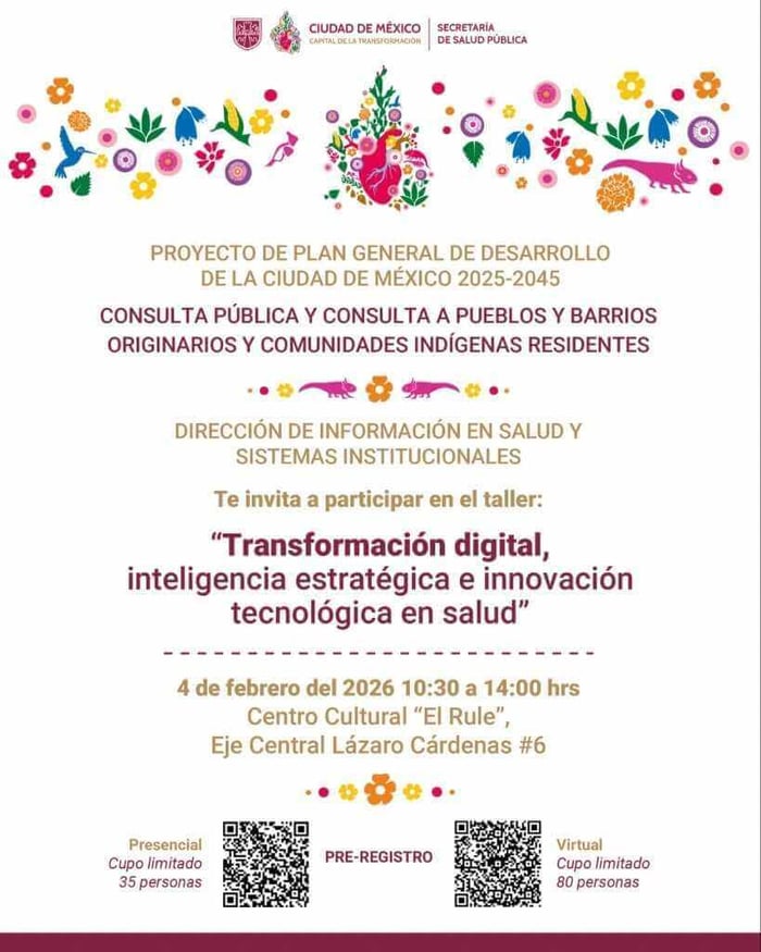 Taller: Transformación Digital, Inteligencia Estratégica e Innovación Tecnológica en Salud
