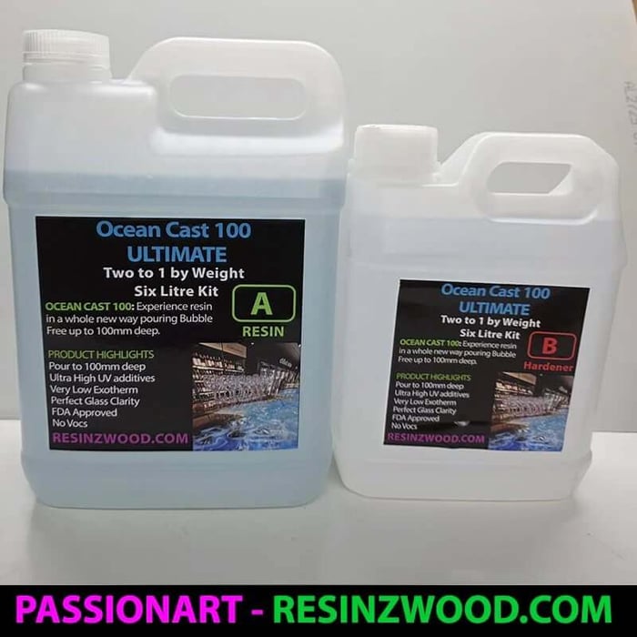 Ocean Cast 100 Instructions - Resin Wood Tables NZ