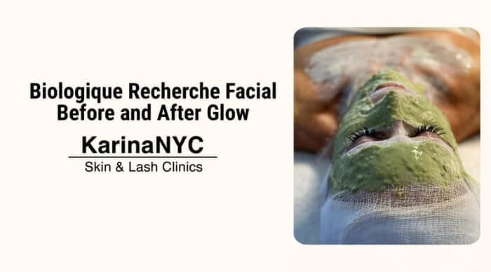 Biologique Recherche Facial Before and After Glow