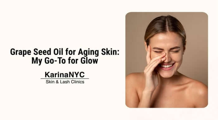 Grape Seed Oil for Aging Skin: My Go-To for Glow