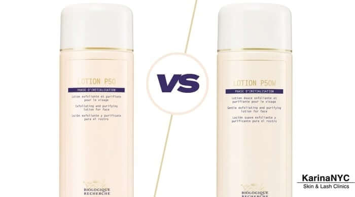 Lotion P50 vs P50W: Which One Is Right for You?
