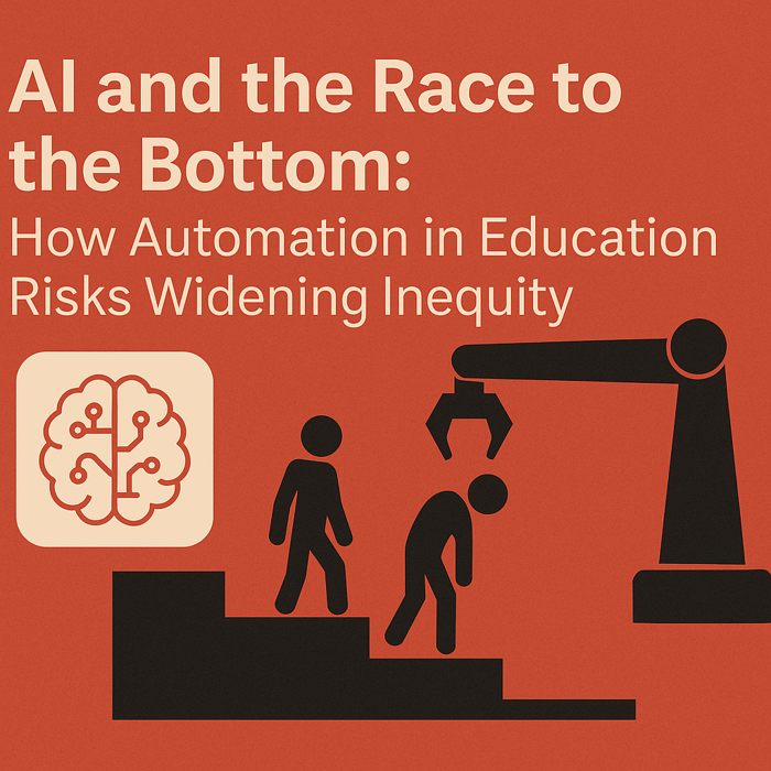 AI and the Race to the Bottom: How Automation in Education Risks Widening Inequity