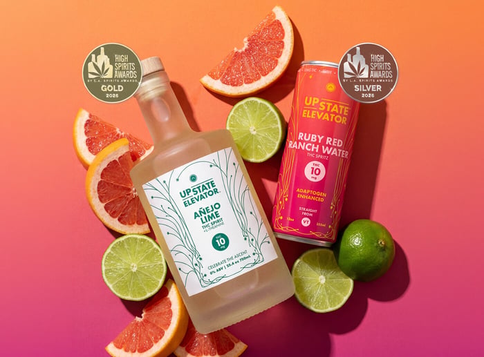 Award-Winning THC Drinks: Añejo Lime Earns Gold, Ruby Red Takes Silver