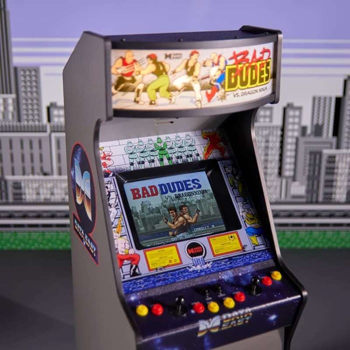 Bad dudes vs dragon ninja quarter arcade available from Just Geek